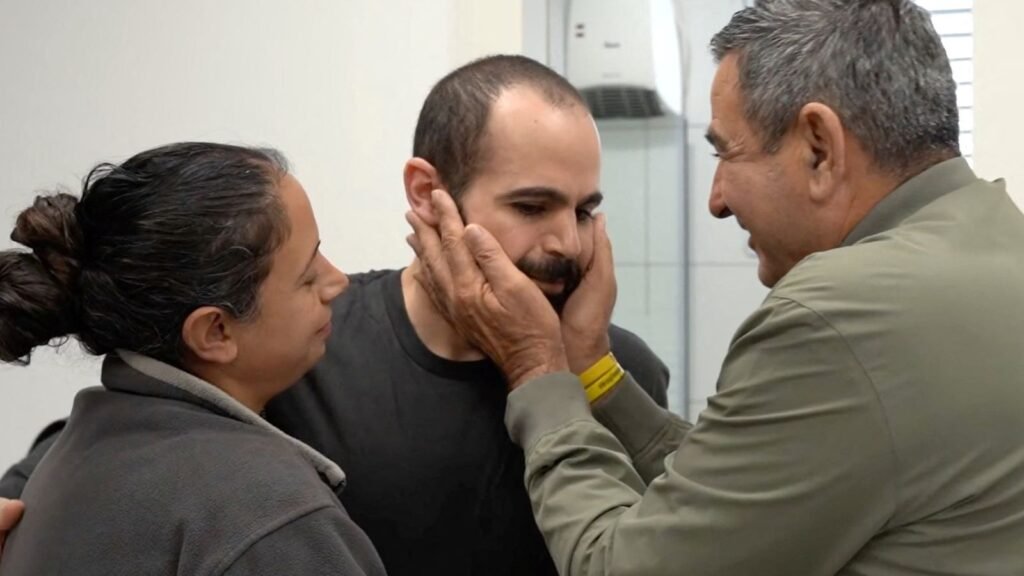 Hamas says bodies of Bibas family to be handed over – with six more Israelis to walk free on Saturday | World News