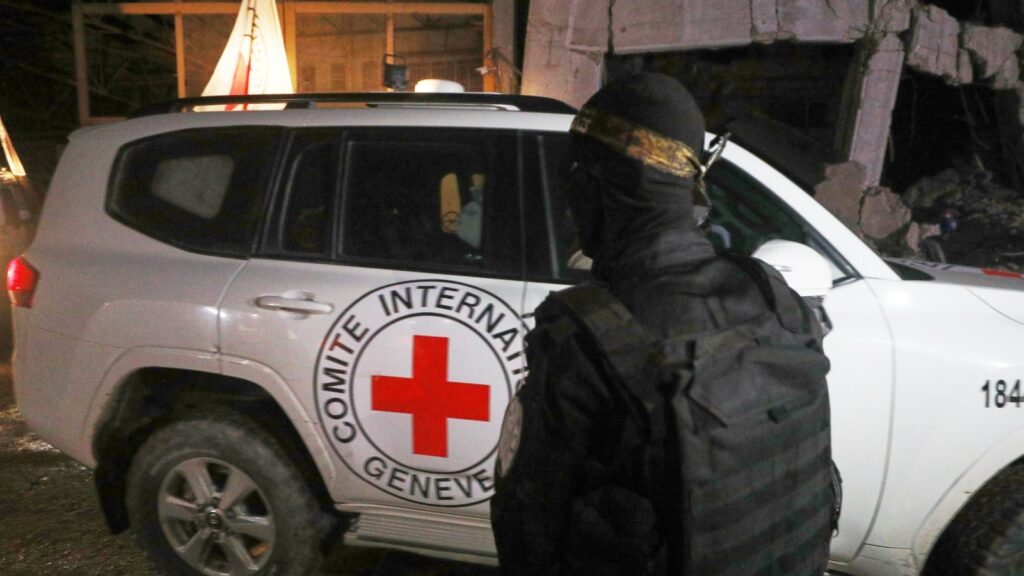 Egypt, Red Cross begin search for Israeli hostage bodies in Gaza under US-brokered ceasefire