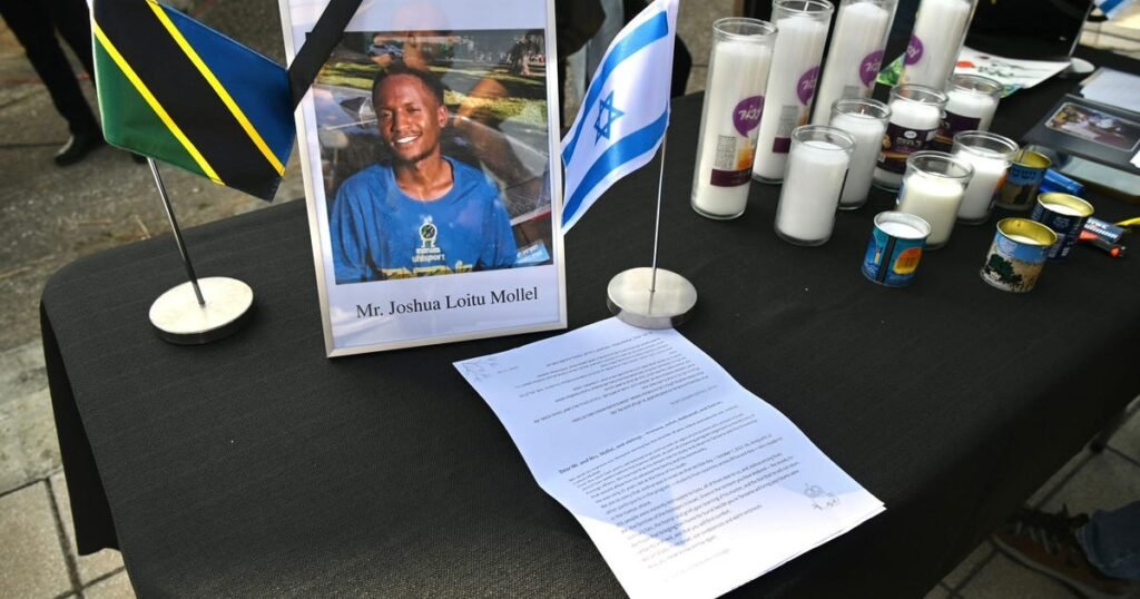 'Finally he'll be home': Body of Tanzanian hostage Joshua Mollel leaves Israel for burial – Haaretz