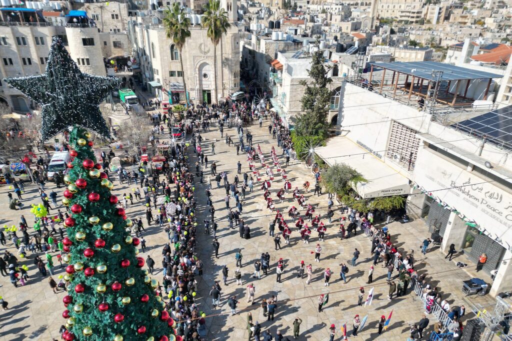 Bethlehem sees full Christmas revelry for first time since outbreak of Gaza war