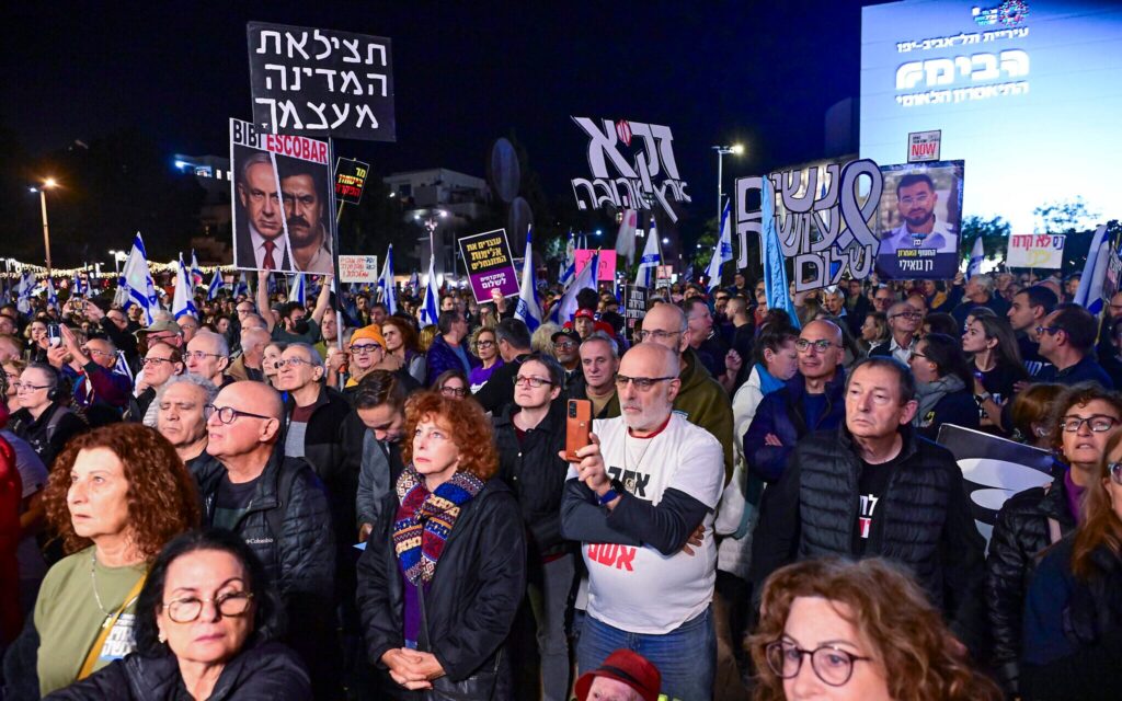 Thousands set to rally against Netanyahu and Qatargate ‘treason’ in weekly protests