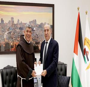Vice President al-Sheikh receives official invitation to attend Christmas celebrations in Bethlehem
