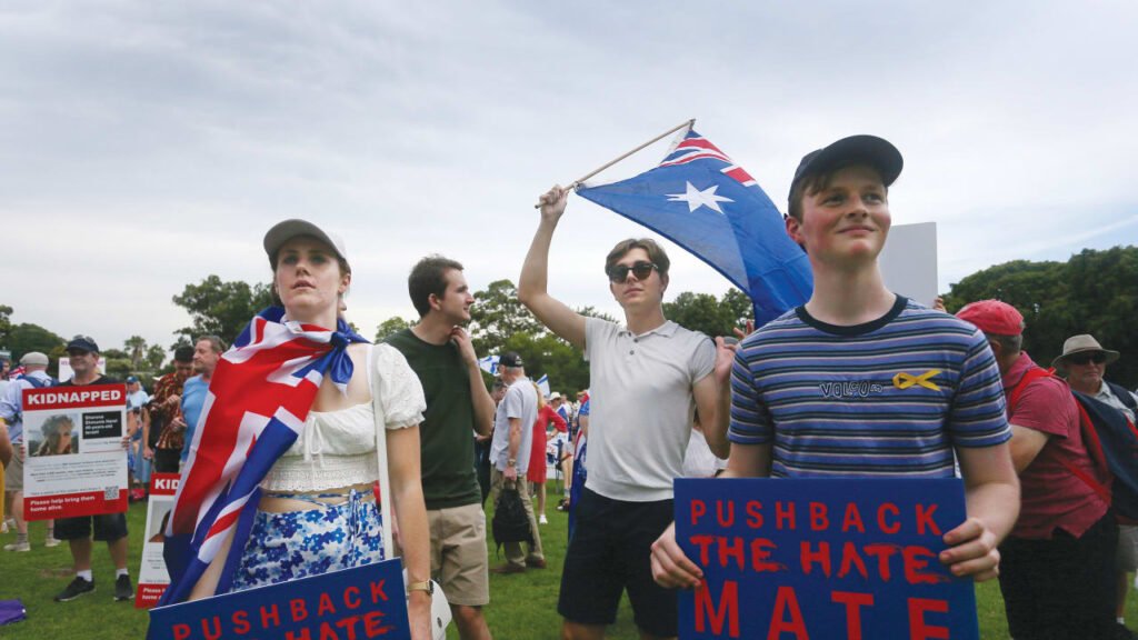 Australian Jewish teen attacked at camp for Israeli flag