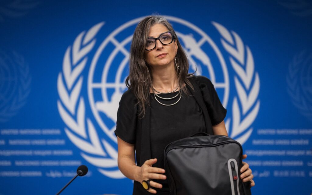 UN rights office ‘worried’ after calls for anti-Israel rapporteur Albanese to resign