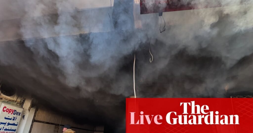 Middle East crisis live: Israel launches fresh attacks on Tehran and Beirut | US-Israel war on Iran